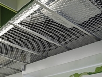 拉网板吊顶-铝拉网-铝板网