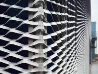 铝扩张网幕墙-铝拉伸网-铝拉网板