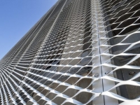 铝网幕墙-幕墙铝拉网板-铝扩张网