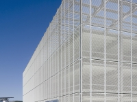 铝板网幕墙外立面-铝拉网板厂家-铝拉网幕墙