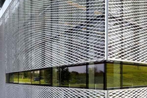 铝拉伸网幕墙-铝拉网板-拉网铝板