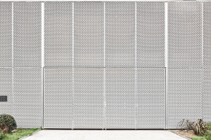 外立面幕墙铝网-拉网铝板-铝拉伸网