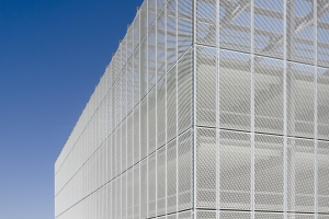 铝板网幕墙外立面-铝拉网板厂家-铝拉网幕墙